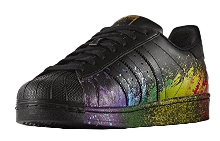 adidas Superstar Pride 'Paint Splatter' BB1687 - Image 4