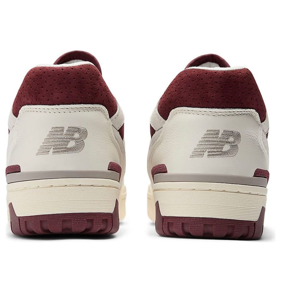 New Balance 550 'Sea Salt Classic Crimson' BB550LEZ - Image 4