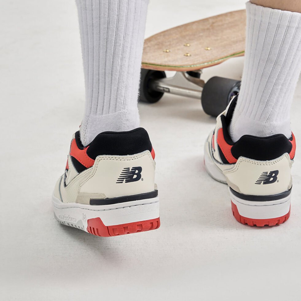 New Balance 550 'Off White Chile Red' BB550VTB - Image 6