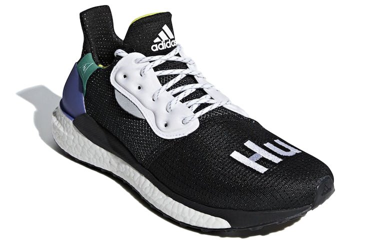 adidas x Pharrell Solar Hu Glide 'Black' BB8041 - Image 3