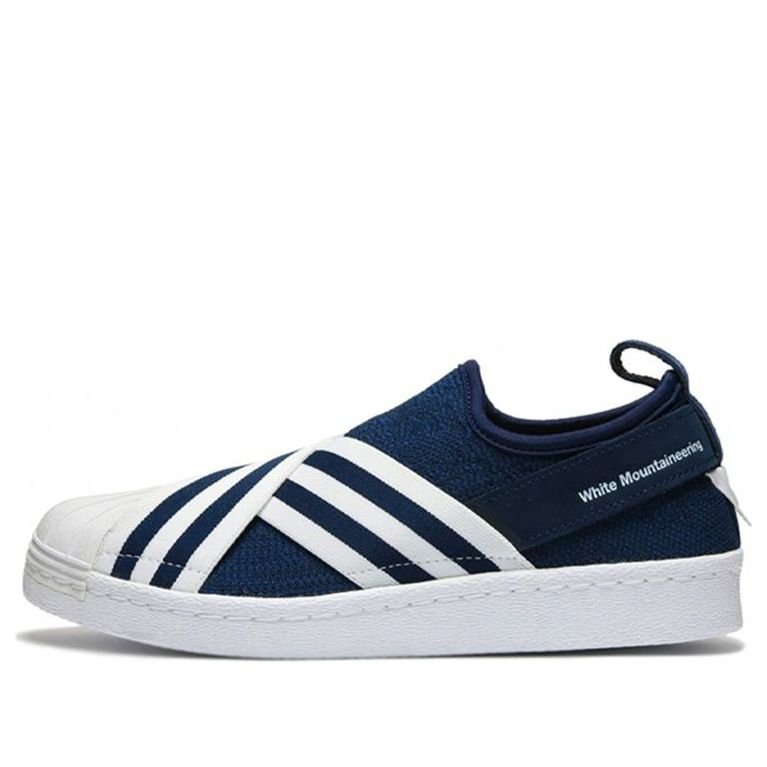 adidas White Mountaineering x Superstar Slip On PK 'Collegiate Navy' BY2879