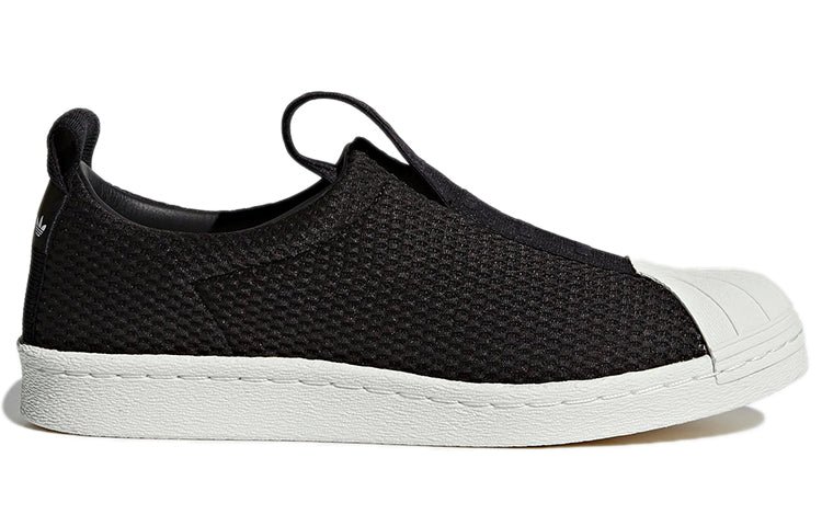 (WMNS) adidas Superstar BW3S Slipon W 'Black White' BY9137 - Image 2