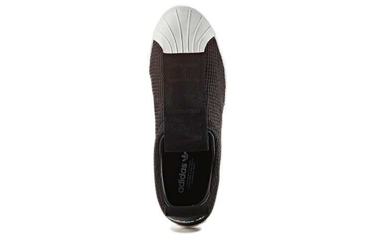 (WMNS) adidas Superstar BW3S Slipon W 'Black White' BY9137 - Image 5