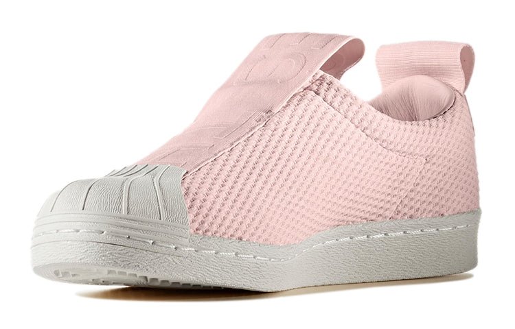 (WMNS) adidas Superstar BW3S Slipon W 'Pink White' BY9138 - Image 3