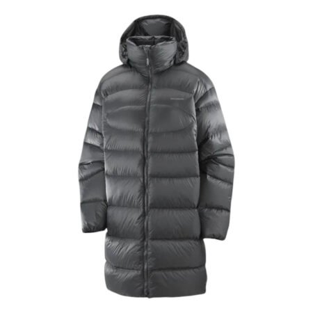 (WMNS) Salomon Outline Novelty Down Hooded Jacket 'Deep Black' C26154