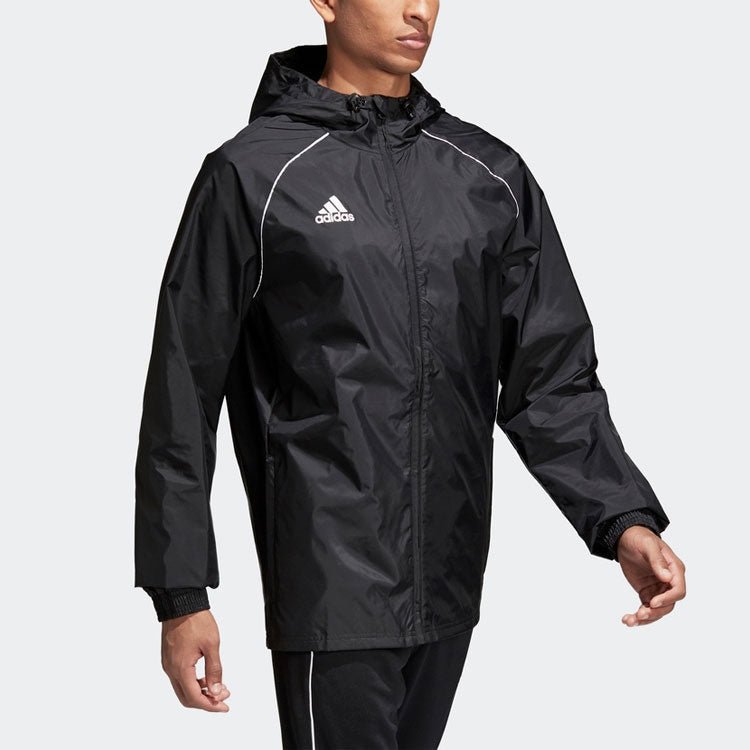 adidas Core 18 Rain Jacket 'Black' CE9048 - Image 6