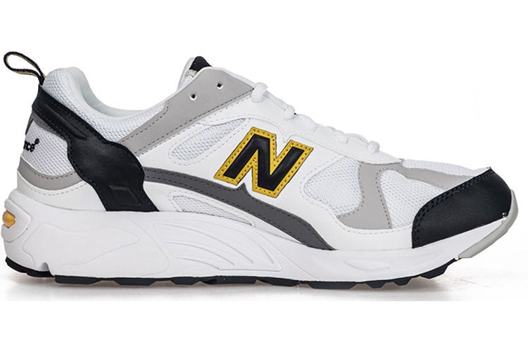 New Balance 878 NB 'Grey Yellow' CM878WYW - Image 2