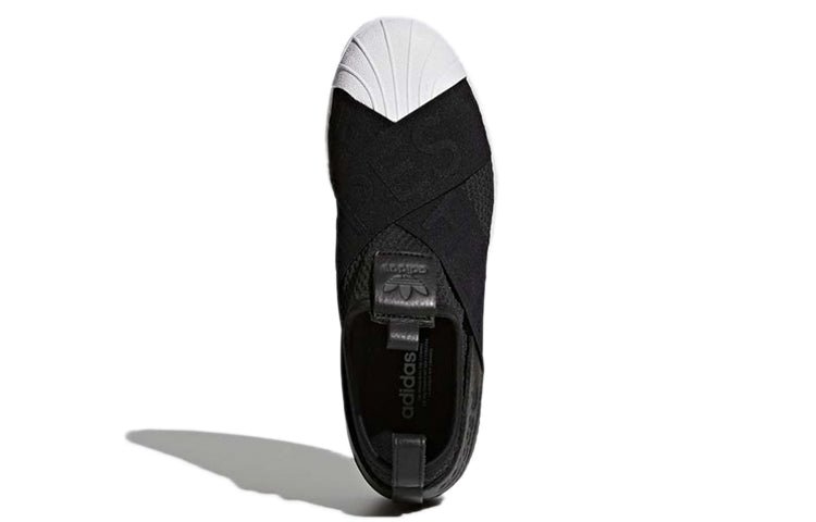 (WMNS) adidas Superstar Slip-On 'Core Black' CQ2382 - Image 5