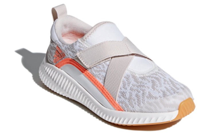 (PS) adidas Fortarun X Cf K 'Grey White Pink' CQ2450 - Image 3