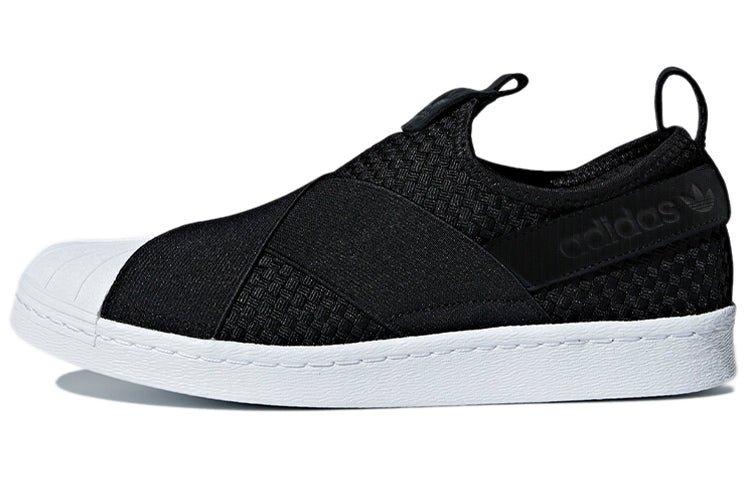 adidas originals Superstar Slip-On 'Black White' CQ2487 - Image 2