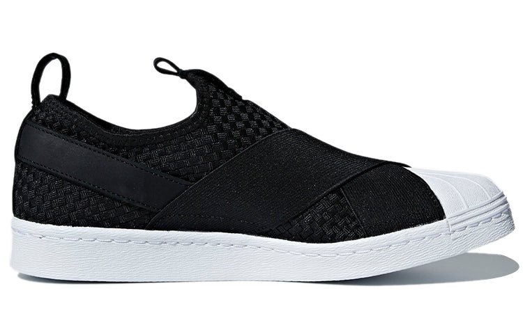 adidas originals Superstar Slip-On 'Black White' CQ2487 - Image 3