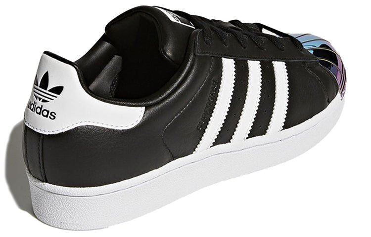 (WMNS) adidas Superstar Metal Toe Black CQ2611 - Image 4