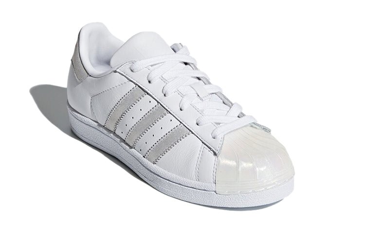 (GS) adidas Superstar J 'Footwear White' CQ2702 - Image 3