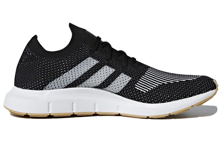 adidas Swift Run Primeknit 'Core Black White' CQ2891 - Image 2