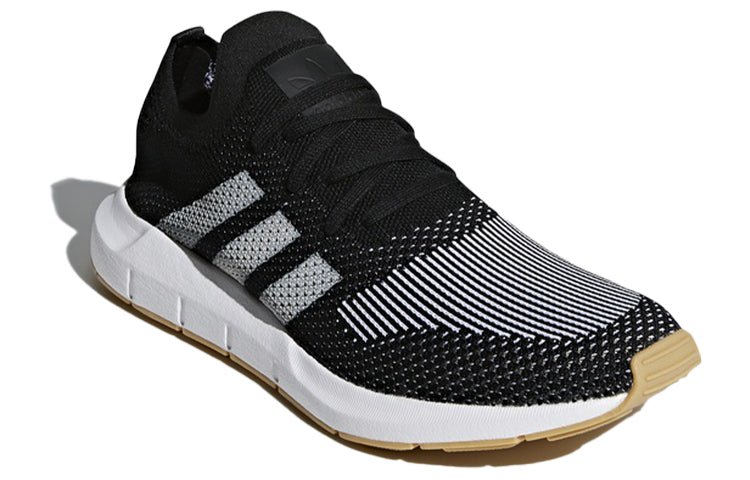 adidas Swift Run Primeknit 'Core Black White' CQ2891 - Image 3