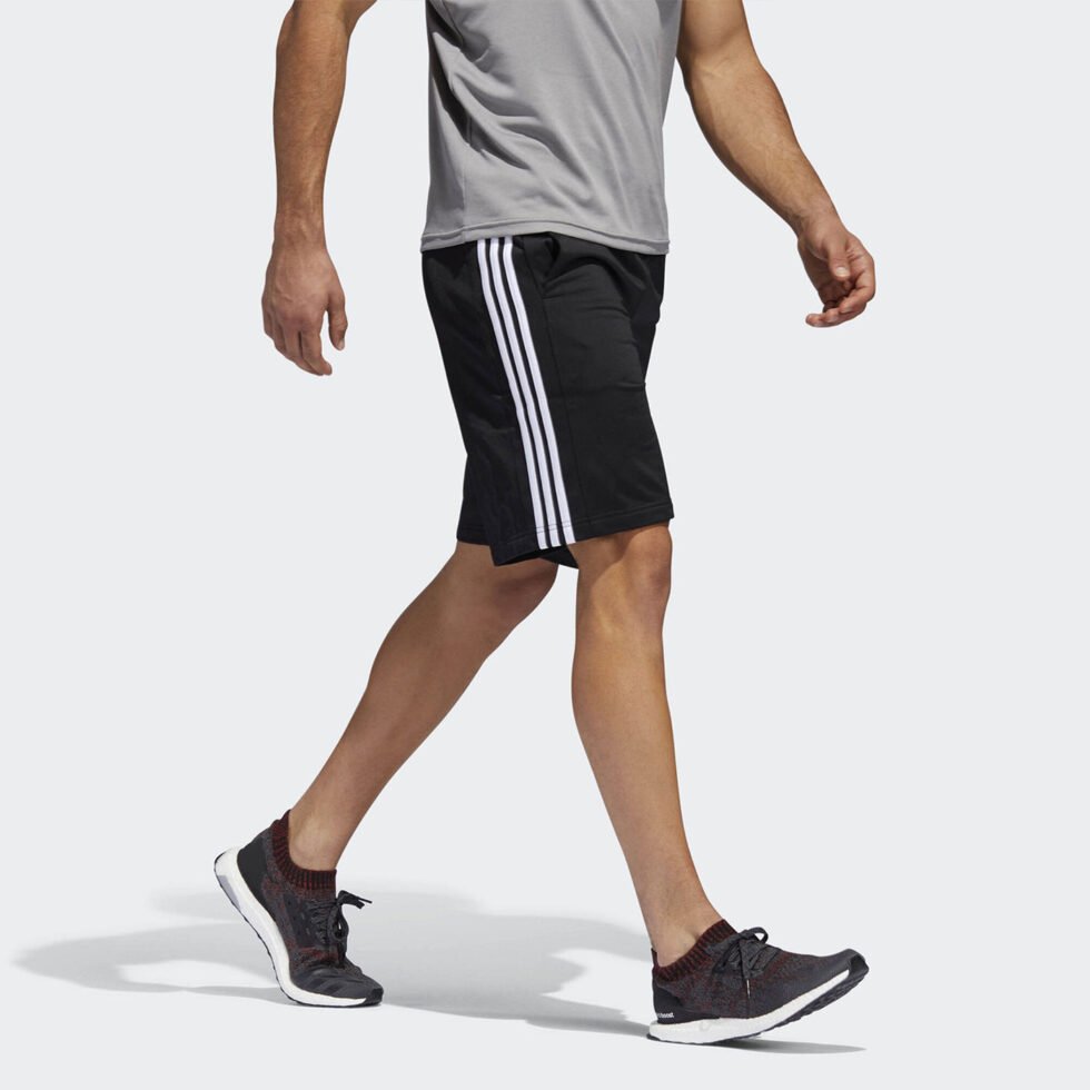 Men's adidas Sports Gym Running Black Shorts CZ9779 - Image 2