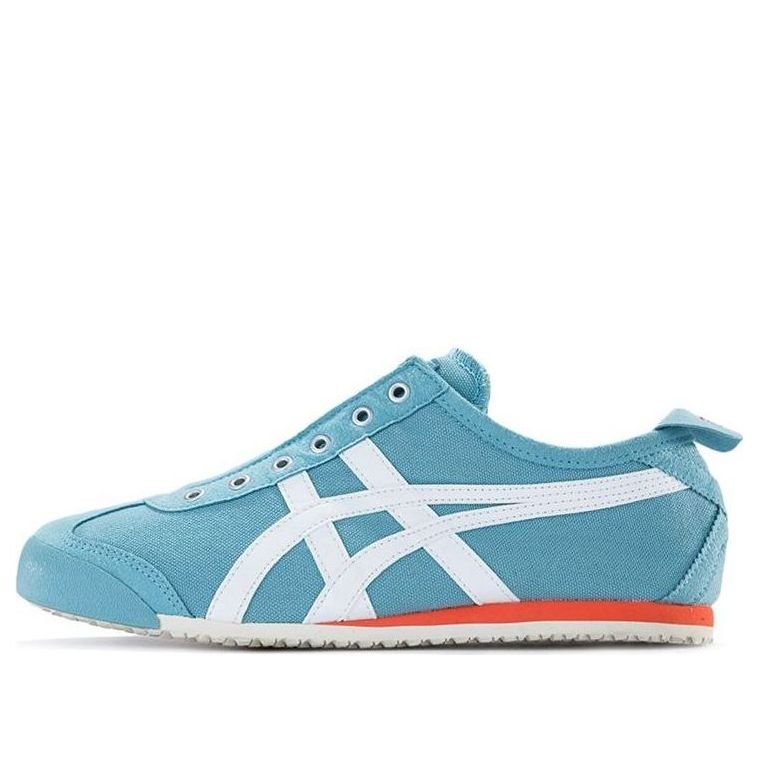 (WMNS) Onitsuka Tiger Mexico 66 Slip-On  'Aqua Blue White' D3K5N-4001