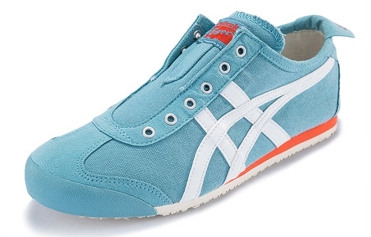 (WMNS) Onitsuka Tiger Mexico 66 Slip-On  'Aqua Blue White' D3K5N-4001 - Image 3