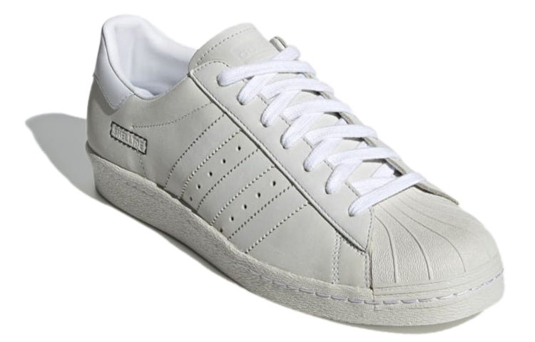 adidas Superstar 80s 'Triple White' DB2685 - Image 3