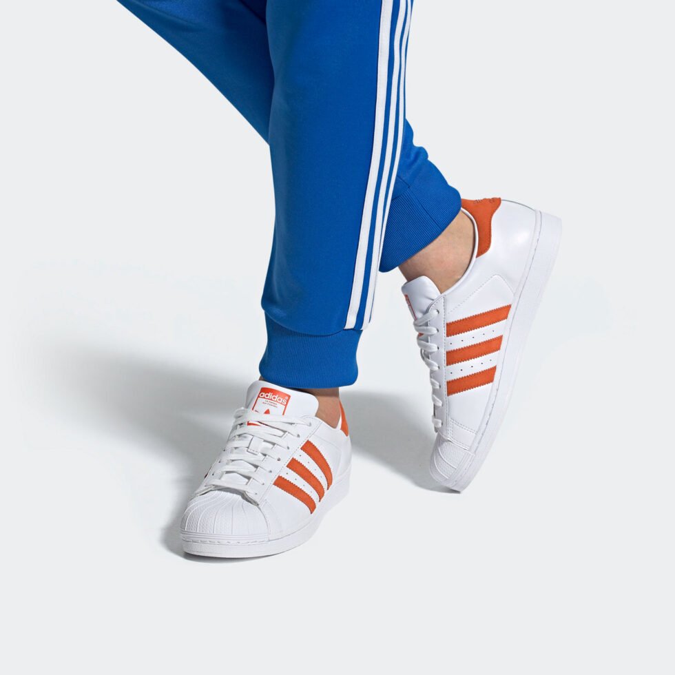 adidas originals Superstar Orange 'White' EE4472 - Image 6