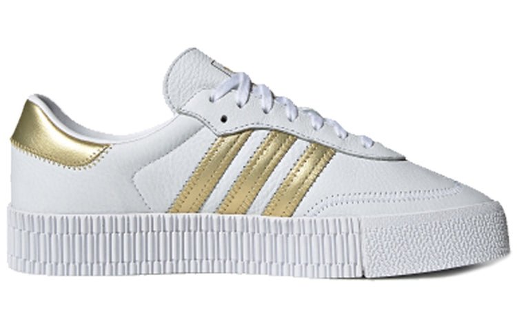 (WMNS) adidas Sambarose 'White Gold Metallic' EE4681 - Image 2