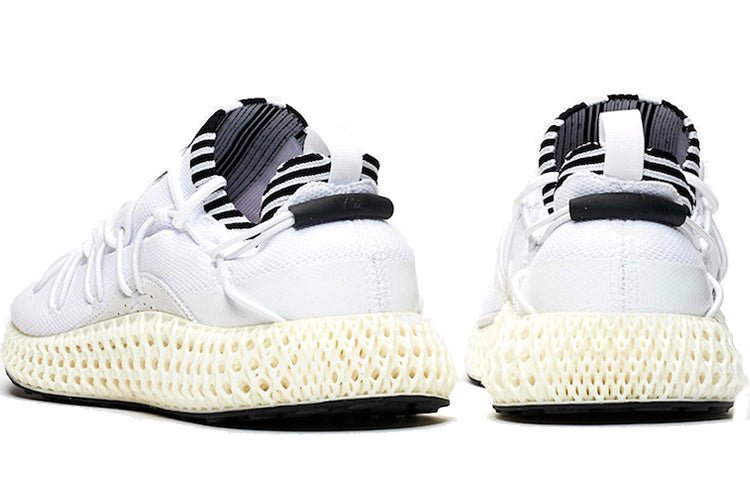 adidas Y-3 Runner 4D II 'Core White' EF0902 - Image 4