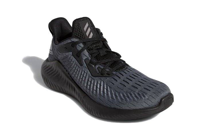 (GS) adidas Alphabounce Plus 'Core Black Grey' EF0944 - Image 3
