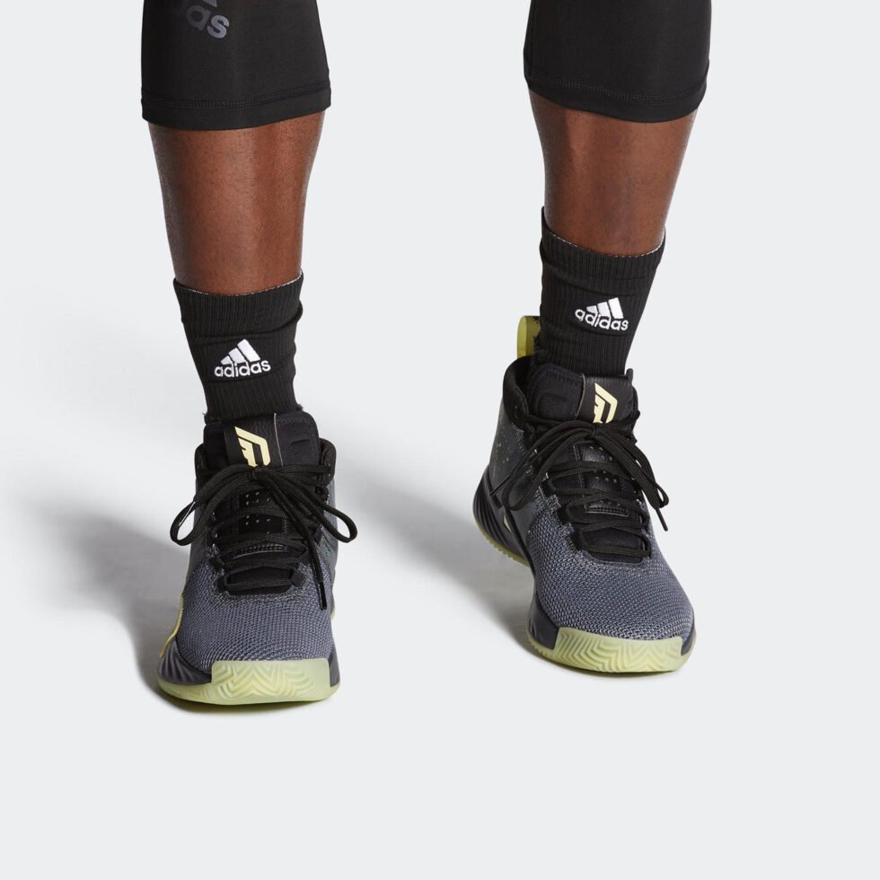 adidas Dame 5 GCA 'Grey Yellow' EF8664 - Image 6