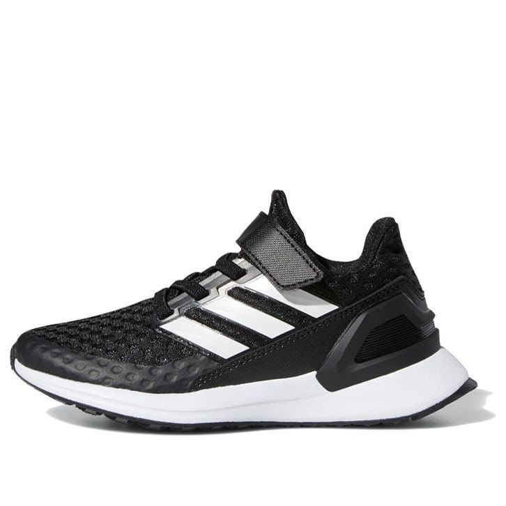 (PS) adidas RapidaRun J 'Black White' EF9258