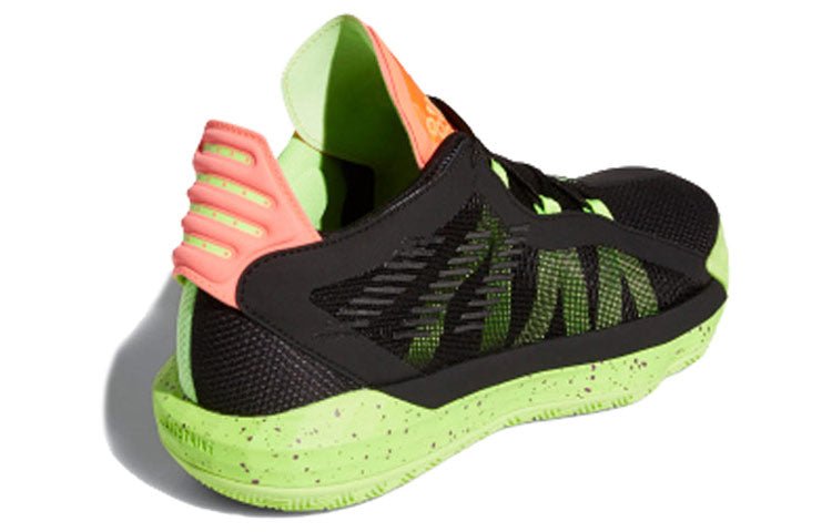 adidas Dame 6 'Signal Green Coral' EF9871 - Image 4