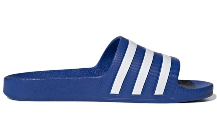 (WMNS) adidas Adilette Aqua 'Blue White' EG1605 - Image 2