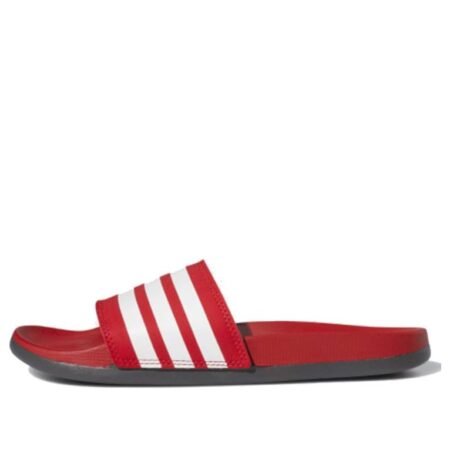 adidas Adilette Comfort Slides 'Scarlet White' EG1852