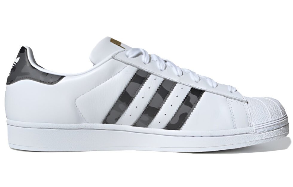 adidas Superstar 'Footwear White Dark Grey' EG2915 - Image 2