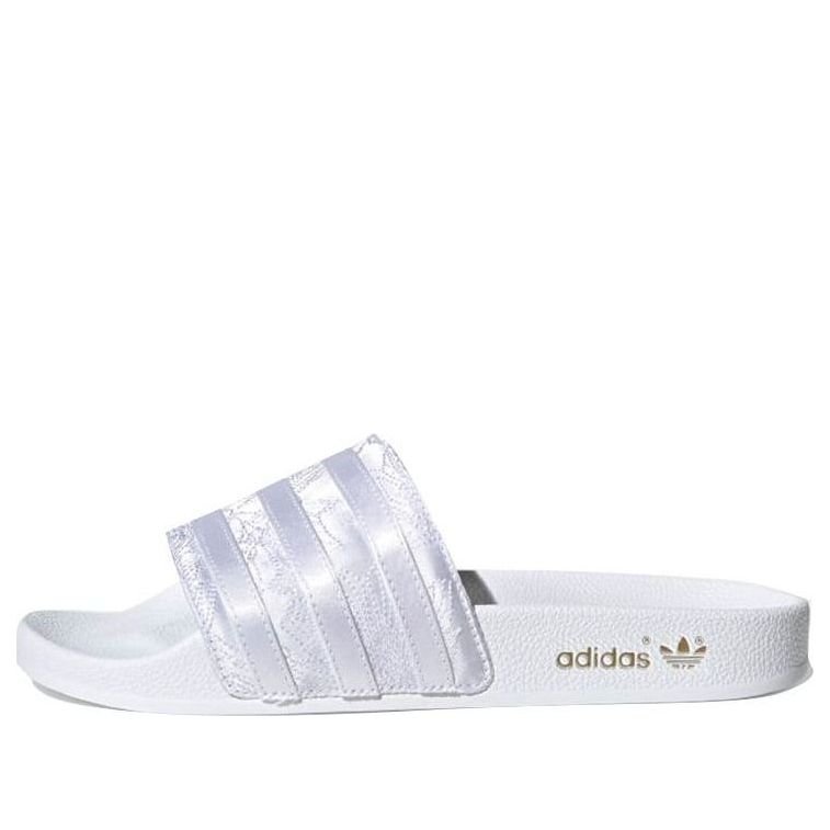 (WMNS) adidas originals Adilette 'White' EG5162