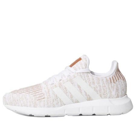 (WMNS) adidas Swift Run 'White Copper Metallic' EG7983