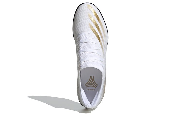 adidas X Ghosted.3 TF 'White Metallic Gold Melange' EG8199 - Image 5