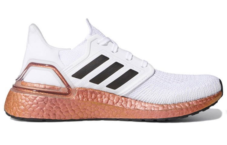 (WMNS) adidas Ultraboost 20 'Cloud White Signal Pink' EG9780 - Image 2