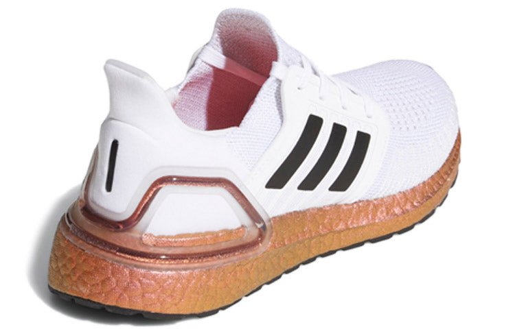 (WMNS) adidas Ultraboost 20 'Cloud White Signal Pink' EG9780 - Image 4