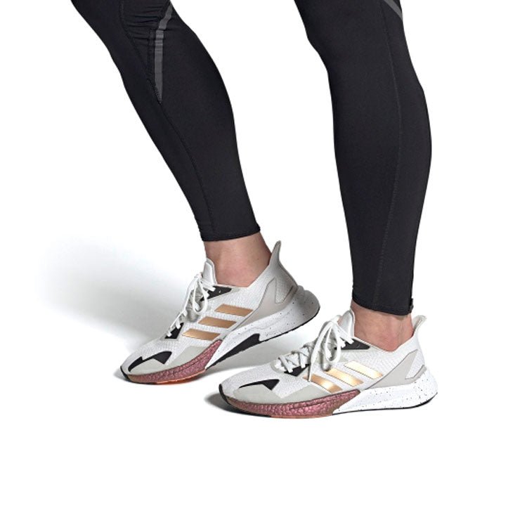 adidas X9000L3 Shoes 'Crystal White Copper Metallic' EH0058 - Image 7
