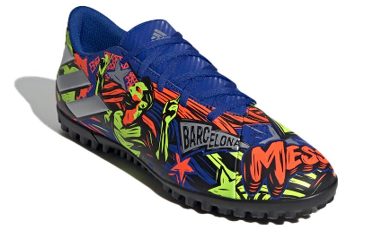 adidas x Messi Nemezi 19.4 TF 'Blue' EH0596 - Image 3