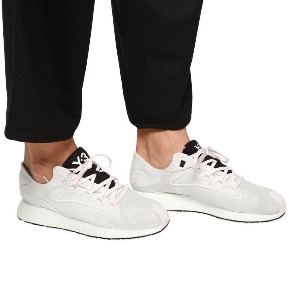 adidas Y-3 Raito Racer 2 'Cloud White' EH1436 - Image 7