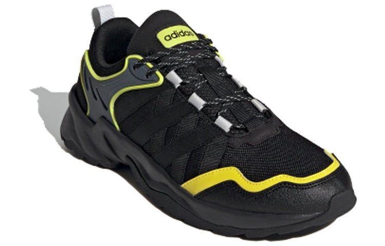 adidas neo 20-20 FX Trail 'Black Yellow' EH2156 - Image 2