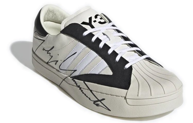 adidas Y-3 Yohji Pro Superstar Skate Low 'White' EH2267 - Image 2