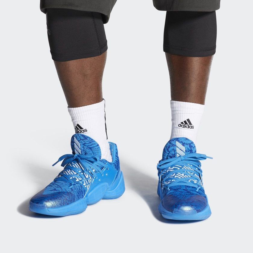 adidas Harden Volume 4 'Bright Blue' EH2408 - Image 7