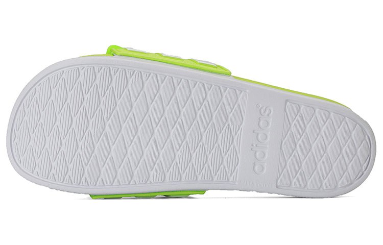 adidas neo Adilette Fluorescent 'Green' EH2849 - Image 4