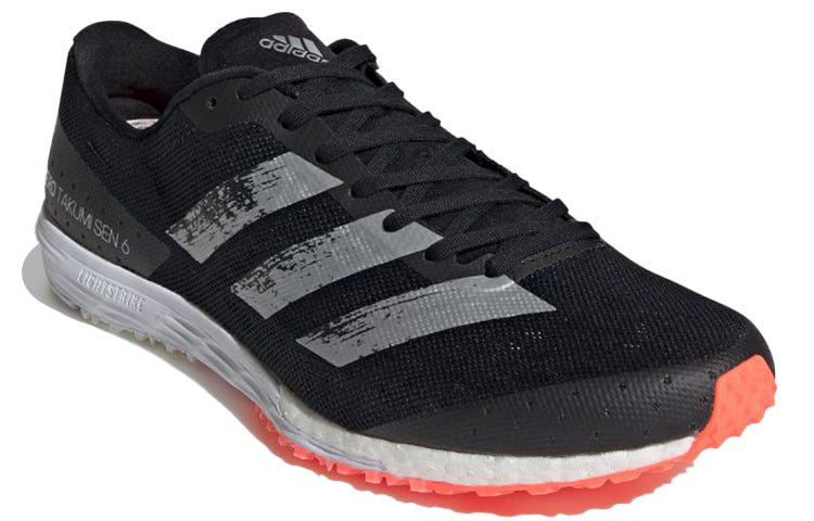 adidas Adizero Takumi Sen 6 'Black White Orange' EH3145 - Image 3
