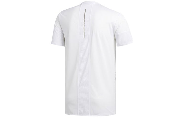 Men's adidas 25/7TeeRunr Running Short Sleeve White 7 Tee RunrT EI6325 - Image 2