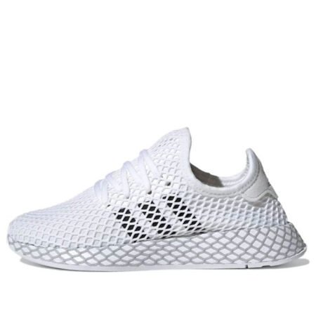 (GS) adidas Deerupt Runner J 'Cloud White Black' F34295