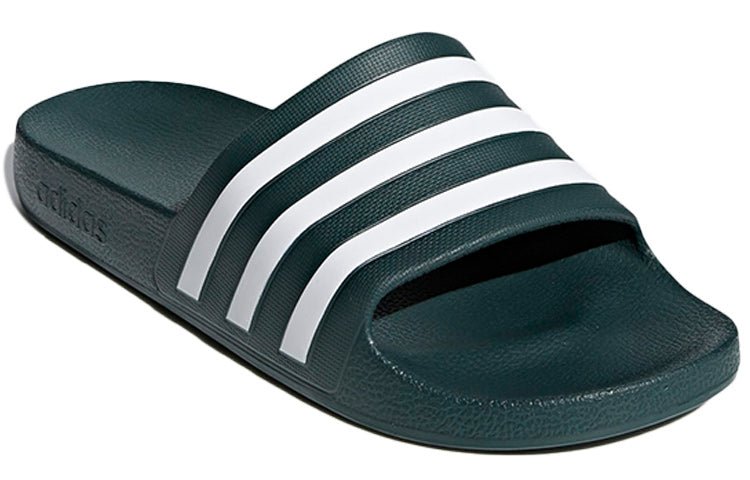 adidas Adilette Aqua Slides 'Legend Ivy' F35537 - Image 3