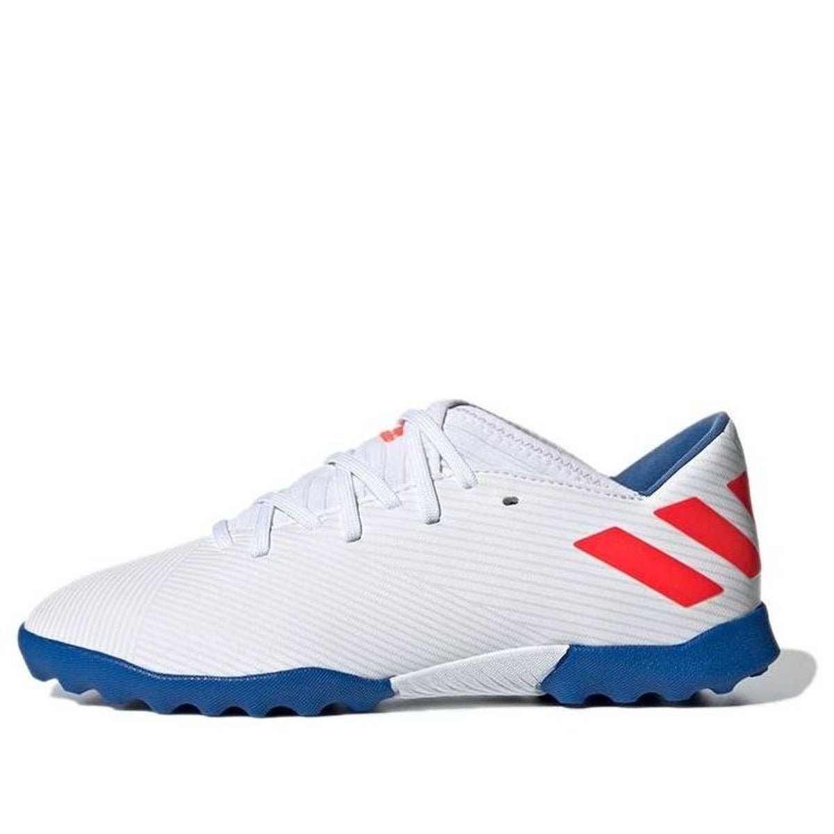 (GS) adidas Nemeziz Messi 19.3 Turf Boots 'White Red Blue' F99930